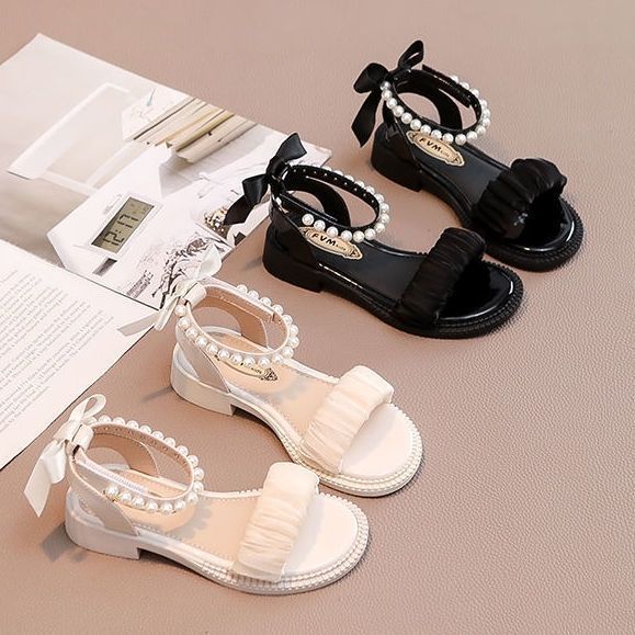 Girls%20Sandals2023New%20Children's%20Soft%20Bottom%20Sandals%20Little%20Girl%20Shoes%20Medium%20and%20Big%20Children%20Student%20Princess%20High-Cut%20Sandals%20-%20Image%203
