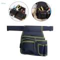 Small Tool Pouch Tool Belt Pouch Waterproof Craftsmen, Workshops Multifunctional Durable Gardening Tool Waist Bag Belt Woodworking Gardening. 