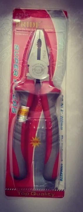 PRIDE%208"%20High%20Quality%20Combination%20Plier%20Household%20Industrial%20Plier%20Wire%20Side%20Cutter%20Wire%20Stripper%208%20Inch%20Combination%20Pliers%20Tools%20-%20Image%207