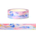 NEW 1X 10M Deco Blue & Pink Galaxy Cloud Silver Stars Washi Tape for Scrapbooking Planner Masking Tape Kawaii Papeleria. 
