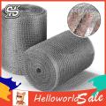 Flexible Metal Mesh Stainless Steel Mesh Rodent Control Netting for Garden Chicken Anti-rat Slug Barrier Rust-proof Insect-proof Netting. 