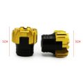 For PCX 125 160 Front Fork Wheel Muffler Frame Slider ,Gold. 