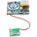 USB Recording Music Module DIY MP3 Recordable Sound Module USB Downloadable Sound Module Green , Greeting Card 1 PCS. 