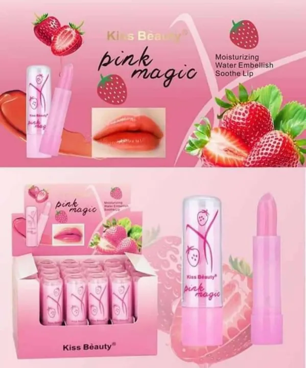 Kiss%20Beauty%20Pink%20Magic%20Moisturizing%20Lip%20Balm%20Water%20Embellish%20Soothe%20Lipstick%20Pink%202.5g%20-%20Image%202