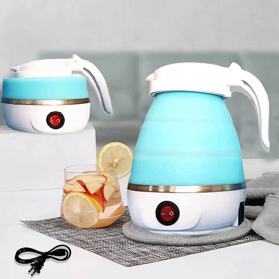 HIGH QUALITY Travel Portable Foldable Electric Kettle Collapsible - Main Image