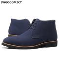 【ZIME】Chukka Boots Men Ankle Boots Men Desert Boots Shoes Men Zapatos De Hombre De Vestir Formal Buty Meskie Sepatu Pria Ayakabı 2021. 