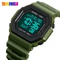 SKMEI men electronic watch waterproof watch with countdown luminous fashion casual style For Men 1988. 