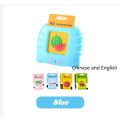 Flash card for kids baby Dual language smart educational card reader learning toy reading audio Early Education Device Children Gift Chinese English Card. 
