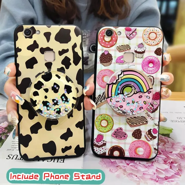 Cartoon%20Waterproof%20Phone%20Case%20For%20VIVO%20V7%20Plus/Y79/Y73%20Soft%20Case%20Back%20Cover%20Fashion%20Design%20quicksand%20cute%20Anti-knock%20TPU%20-%20Image%207