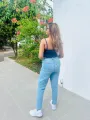 Moffi Essentials - Women's Skinny - Navy Blue. 