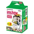 Fujifilm INSTAX Mini Instant Film 2 Pack = 20 Sheets (White) for Fujifilm Mini 8 & Mini 9 Cameras. 
