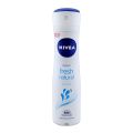 Nivea Fresh Natural Deodorant Body Spray 48h Anti-perspirant Perfume For Women. 