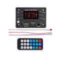Bluetooth  MP3 kit Decoder Board 6.5mm Karaoke Microphone FM Radio USB TF Mp3 Music Car Player for Amplifiers. 