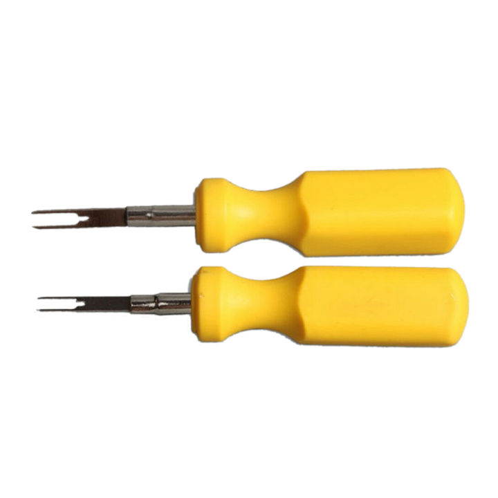 3mm Pin Driver 2Pcs/Set 3mm+2mm Car Wiring Connector Pin Release Extractor Puller ...