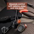 JBL Quantum 50 Wired in Ear Gaming Earphone with Inline Voice Focus Microphone and Master Volume Slider, Twist-Lock Technology. 