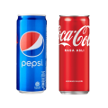 COMBO PACK Coke & Pepsi 2 Cans Tins Coca Cola Pepsi High Quality Imported 320ml Orginal Can Low in Sugar Coca Cola High Quality Imported 320ml Orginal Can Tin Rasa Asli Low Calorie. 