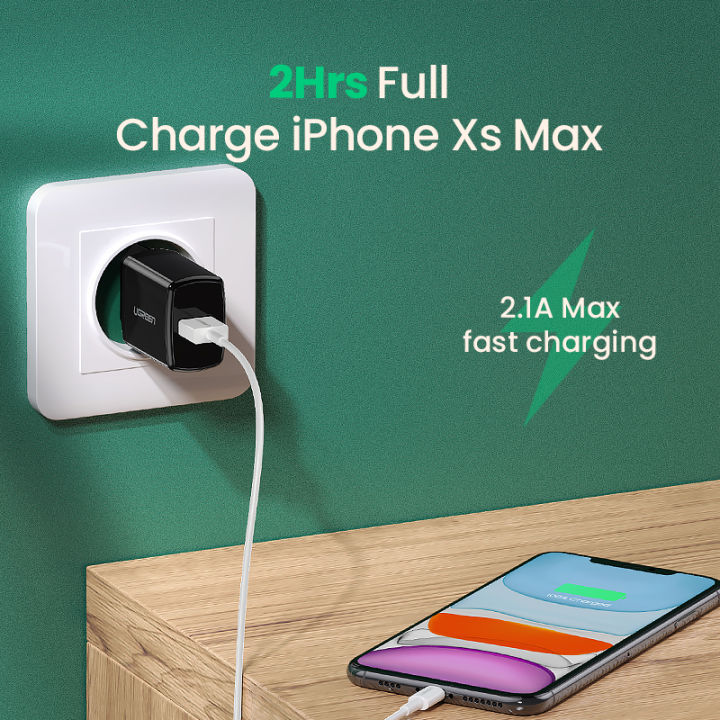 UGREEN%2010.5W%20Universal%20USB%20Charger%20Travel%20Wall%20Charger%20Adapter%20Smart%20Mobile%20Phone%20Charger%20for%20iPhone%20Samsung%20Xiaomi%20iPad%20Tablets%20White%20Black%20-%20Image%203