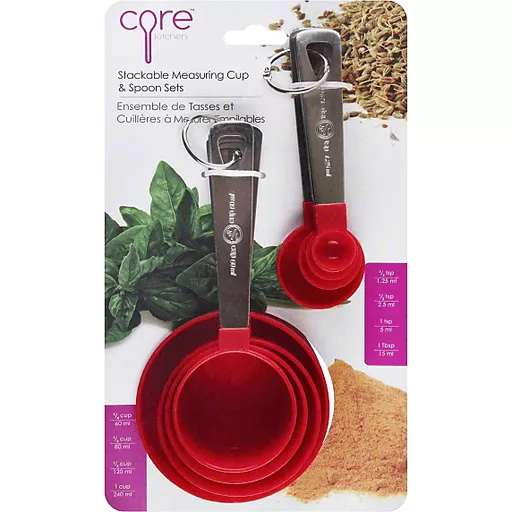 Stackable Measuring Cup & Spoon Sets | Daraz.lk
