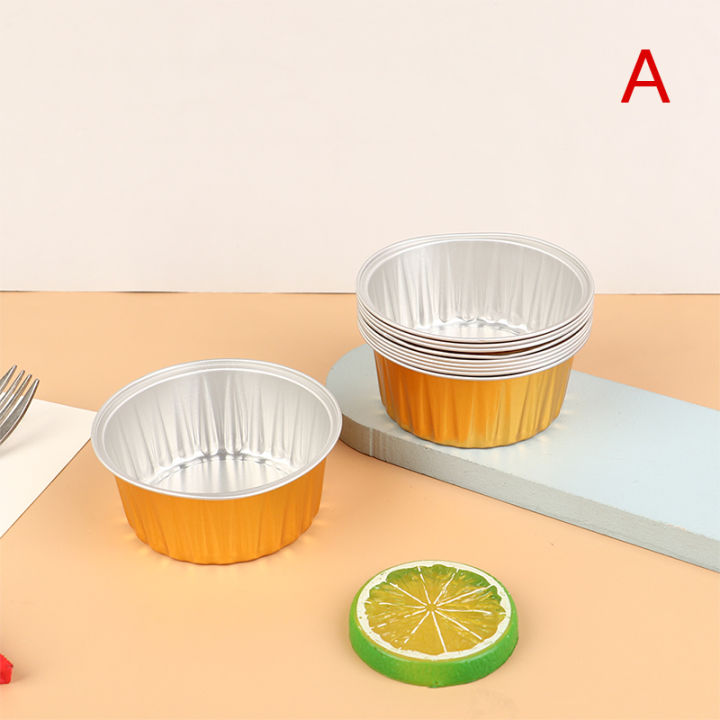 Kitchen%20accessories%2010Pcs%20Reusable%20Round%20Aluminum%20Foil%20Tin%20Cup%20Pudding%20Cake%20Mold%20Air%20Fryer%20Tinfoil%20Box%20Small%20Baking%20Tray%20Baking%20Pastry%20Tools%20XINYAN%20-%20Image%209
