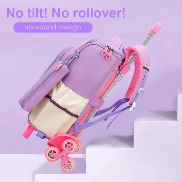 Waterproof%20School%20Backpack%20with%20Wheels%20Children%20School%20Bags%20for%20Girls%20Kids%20Trolley%20Schoolbag%20Luggage%20Large%20Capacity%20Book%20Bags%20-%20Image%204