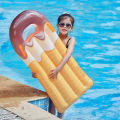 Children Inflatable Surfboard Lightweight with Handle Swim Kickboard Swimming Floating Surfboard for Beach Surfing/Swimming Pool. 