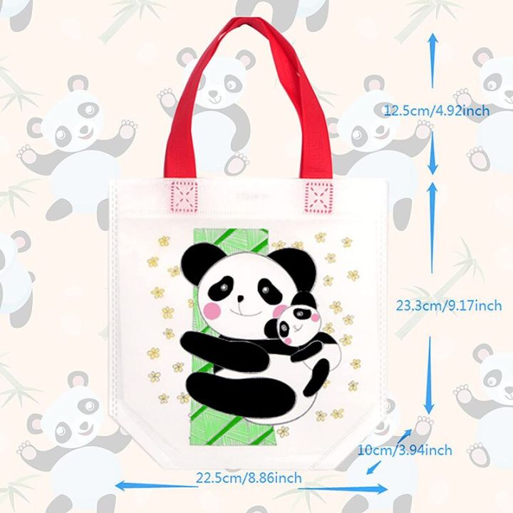 Creative DIY Graffiti Bags Both Sides Coloring Handmade Painting Non-Woven Bag Markers Kids Art Crafts Color Filling Drawing Toy