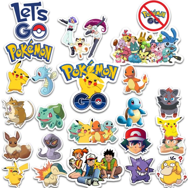 20/40pcs%20Pokemon%20Stickers%20Pikachu%20Stickers%20for%20Laptop%20Scrapbook%20Journal%20Kids%20Girls%20Boys%20Stickers%20-%20Image%204