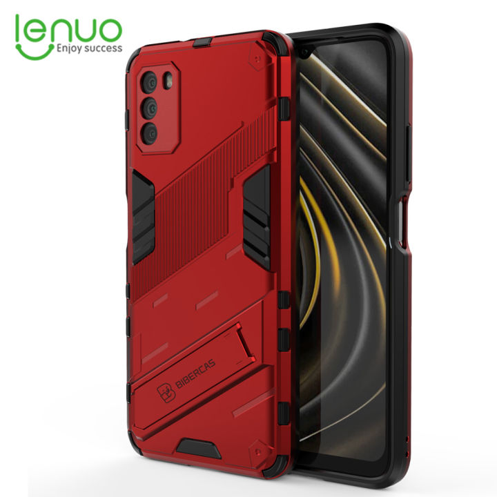 Lenuo Punk-Casing For Xiaomi POCO M3 Back Cover Eight-Color
