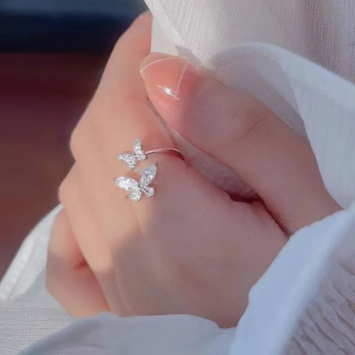 Shiny%20Cute%20Crystal%20Butterfly%20Zircon%20Rings%20For%20Women%20Girls%20Korean%20Minimalist%20Wedding%20Ring%20Adjustable%20Silver%20Color%20Ring%20Jewelry%20-%20Image%203