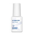 KOSKOE 8ml Nail Glue – Strong Adhesive Gel for Fake Nails, Glitter, Rhinestone Decoration & Nail Extension | Brush Cap Design. 