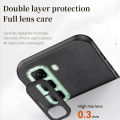 Lenuo For Infinix Hot 50 Hot 50 Pro Hot 50 Pro+ Hot 50 Pro Plus Sheepskin Leather Shockproof Case Luxury Matte Back Cover. 