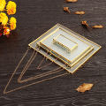 Interior Decoration Photo Frames Hanging Clear Glass Hanging Frame Photo Frame For Pictures Rectangle Wall Hang Frame. 
