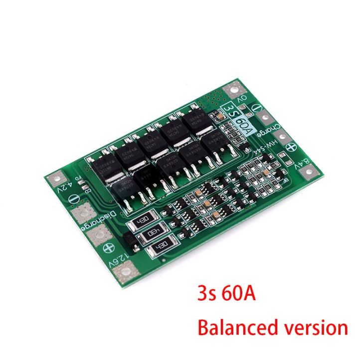 3S/4S%2040A%2060A%20Li-ion%20Lithium%20Battery%20Charger%20Protection%20Board%2018650%20BMS%20For%20Drill%20Motor%2011.1V%2012.6V/14.8V%2016.8V%20Enhance/Balance%20-%20Image%202