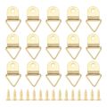 50Pcs Pack Picture Hangers Multipack Easy Install Wall Mounting Triangle Hooks Photo Accessories Frame Mount for Home Decor. 