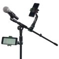 Guitar Phone Holder for Mic Stand, Music Stand Phone Holder - 360° Rotating Microphone Phone Stand. 