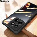 Quiberk for Honor X6b 4G Case Edge-Reinforced Shockproof Hard Transparent Phone Cover. 
