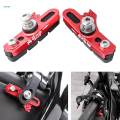 Silent Bike Brake Blocks Brake Pads C-Brake Kit Shoes Replaceable Wear-Resistant 1 Pair for Bicycle Cycling Accessories Road Rims - Red Brake Pads. 