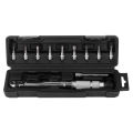 1/4 Inch Torque Wrench Set 1/4 Inch Drive Hex Bit Socket Set for Automobile Motorcycle Small Engine Maintenance. 