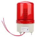 Industrial Flashing Sound Alarm Light,BEM-1101J 220V Red LED Warning Lights Acousto-Optic Alarm System Rotating Light Emergency LED Strobe. 