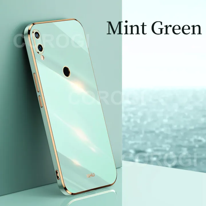 LECOMES%20for%20Huawei%20Y7%20Pro%202019%20(rear-mounted%20Fingerprint)%20Back%20Cover%20Luxury%206D%20Plating%20Shiny%20Bling%20Case%20Square%20Edge%20Soft%20Silicone%20Mobile%20Phone%20Cases%20Pouch%20-%20Image%204