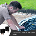 5 Pin Relay 12V 30A Relay Multi Automotive Relay Car Heavy Duty Relay for Car Motor Replacement Accessories ,8 PCS. 