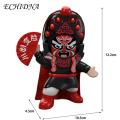 Sichuan Opera Face Changing Toy Chinese Sichuan Opera Face Changing Doll with Movable Hat Interactive Toy for Kids Birthday Gift Toddlers Face Changing Toy. 