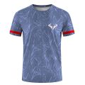 Badminton and Tennis Series 3D Printed Men's and Women's Outdoor Extreme Sports Short Sleeved Round Neck T-shirt. 