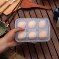 6 Grids Egg Storage Box Egg Storage Case Egg Dispenser Refrigerator Egg Tray Egg Organizer Case Outdoor Camping Egg Carrier. 