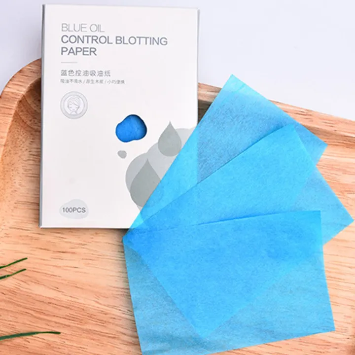 【Satisfaction guarantee】100 Pcs Blue Control Absorbing Paper Film ...
