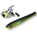 bellylady Pen Fishing Pole 55.1 Inch Mini Pocket Fishing Rod Travel Fishing Rod Set Telescopic Fishing Rod Spinning Reel Combo Kit. 