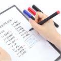 Office School Whiteboard Art Marker 0.5mm Very Fine Tip Dry Wipe Marker 3-Color Erasable Office Teaching Whiteboard Pen Large Capacity Color Marker Pen. 