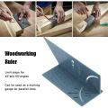 3d carpentry ruler, square size and area measuring tool, angle gauge, woodworking, carpentry woodworking tools. 