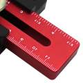 Extended Thin Jig Adjustable Professional Thin Table Saw Jig Guide Tool. 
