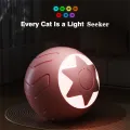 1PC 2 Modes Adjustable Interactive Cat Toy Ball,Automatic 360° Self-Rotating Rolling Ball,Rechargeable Dog Cat Pet Toy Ball with 7 Color LED Light (Diameter:41mm). 